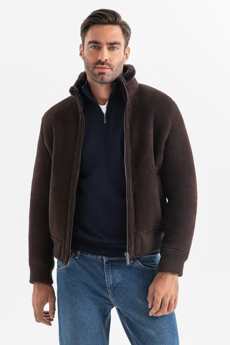 Дубленка из натуральной замши Limited edition 99990₽