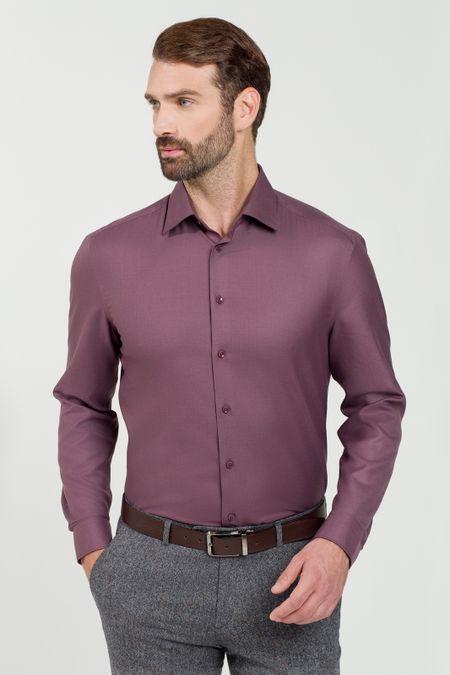 Рубашка из смесовой шерсти с возможностью машинной стирки 0₽