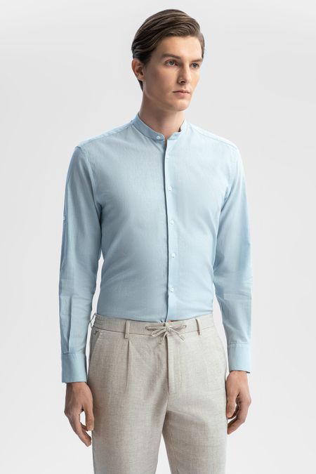 Сорочка изо льна и хлопка 4990₽