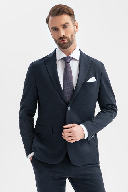 Пиджак однобортный из трикотажной ткани 20990₽