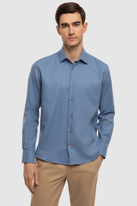 Сорочка из хлопка и льна Monti 0₽