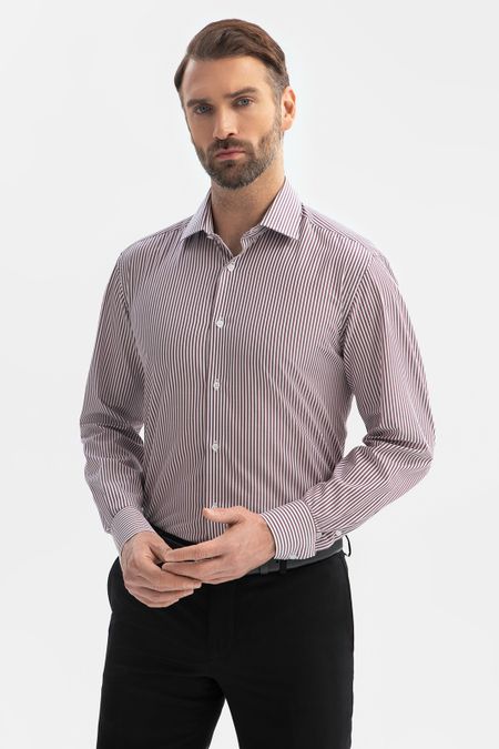 Сорочка из хлопка в полоску 6990₽