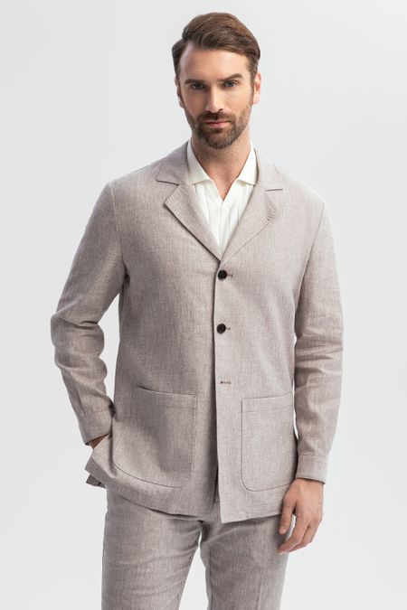 Пиджак изо льна и хлопка 10990₽