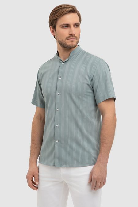 Сорочка Limited edition с коротким рукавом в полоску 0₽