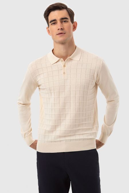 Пуловер-поло из хлопка 6990₽