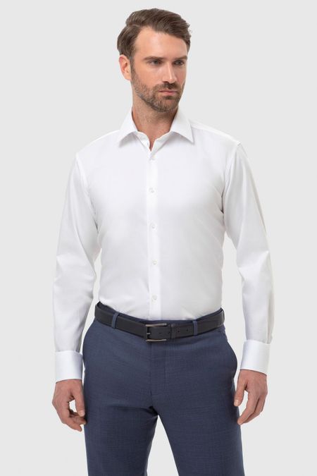 Сорочка из хлопка белая 5990₽