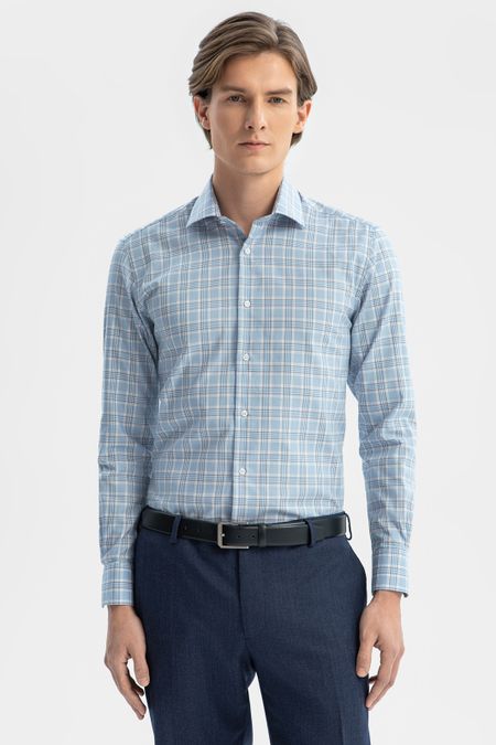 Сорочка из хлопка в клетку 5990₽