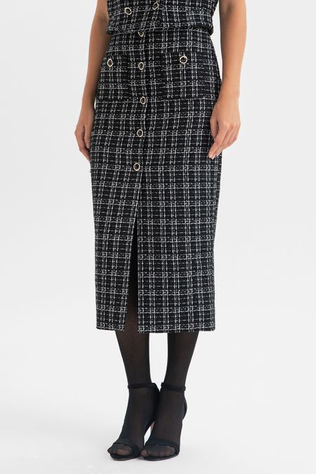 Юбка-карандаш в клетку 8990₽