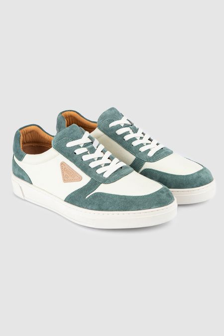 Кеды из натуральной замши и текстиля 10990₽