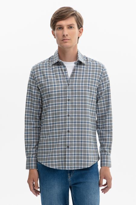 Фланелевая сорочка в клетку 6990₽