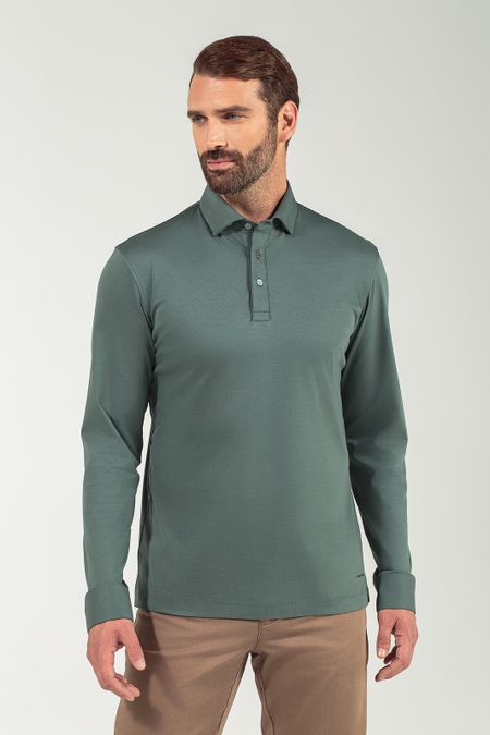 Поло из хлопка двойной мерсеризации 3990₽