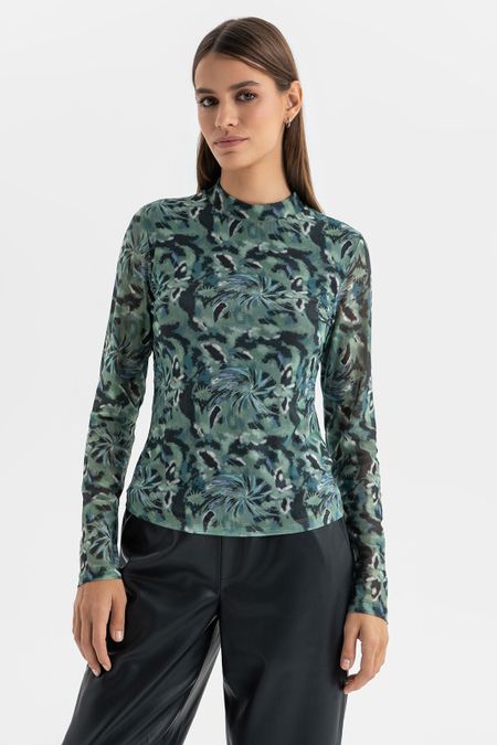 Лонгслив с принтом 0₽