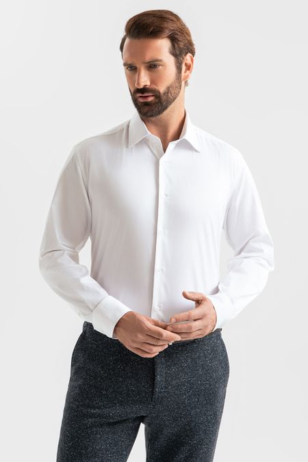 Сорочка из хлопка с технологией легкой очистки 5990₽