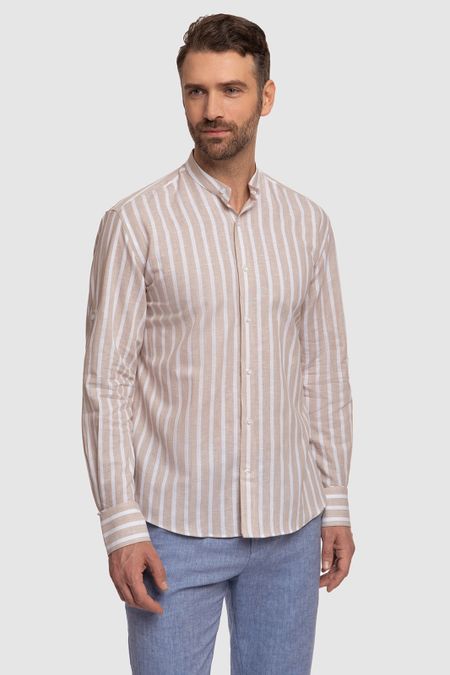 Сорочка Limited edition из хлопка и льна 0₽