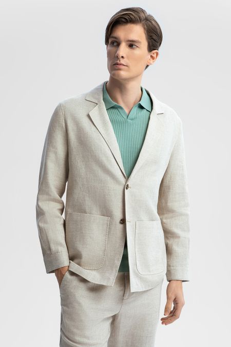 Пиджак изо льна и хлопка 16990₽