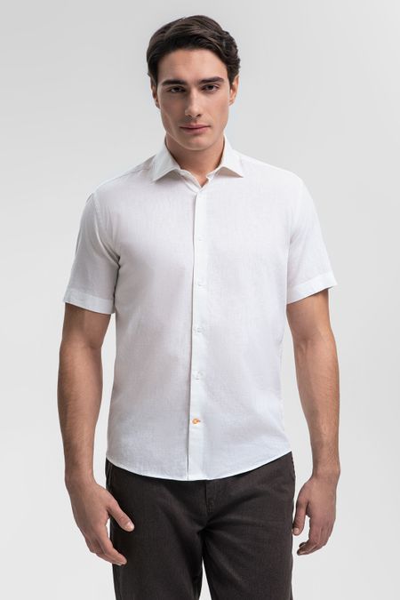 Сорочка с коротким рукавом из австрийской ткани Getzner 5990₽