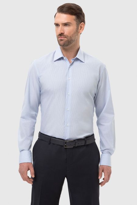 Сорочка из хлопка в клетку легкая в уходе 0₽