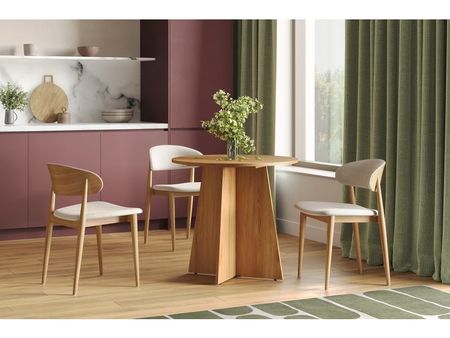 Обеденная группа divanru Рубио 80 Древесный натуральный 61965₽