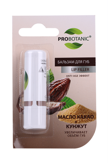 Бальзам д/губ Probotanic масло какао+кунжут, 4 г