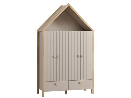 Распашной шкаф divanru Руффи-4 Latte 54990₽