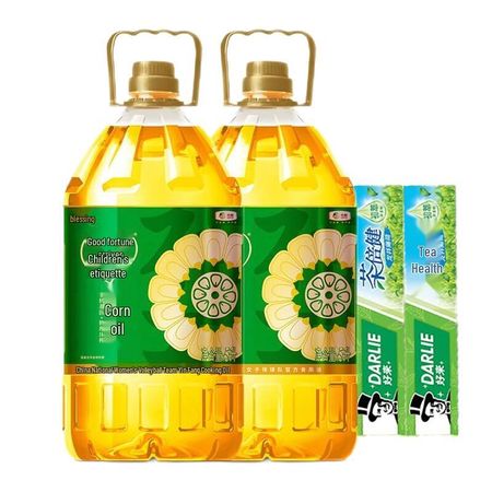 Hawley & Hazel Toothpaste & Fulinmen Corn Oil Bundle