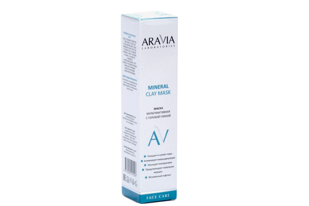 Маска ARAVIA Laboratories мультиактивная с голубой глиной, 100 мл