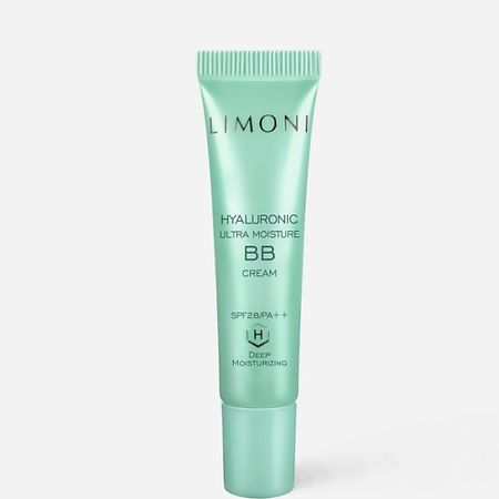 BB крем для лица LIMONI BB крем для лица увлажняющий с гиалуроновой кислотой SPF 28 (ББ крем)