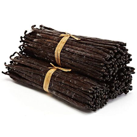 Ванильные бобы сорт Б (10 см) Цельные ванильные стручки Gourmet Vanilla для экстракта ванили и выпечки 500 GM ::  Grade B