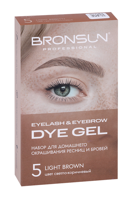 Набор Innovator Cosmetics Bronsun №5 Светло-корич д/домаш окрашивания ресниц и бровей