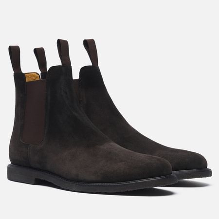 Мужские ботинки Common Projects Chelsea Classic Waxed Suede