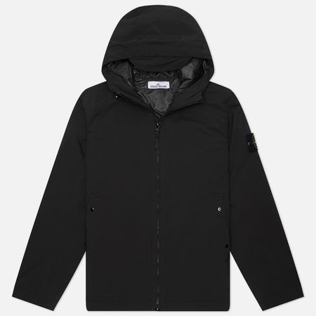 Мужская демисезонная куртка Stone Island Light Soft Shell-R E.Dye Primaloft Insulation Hooded