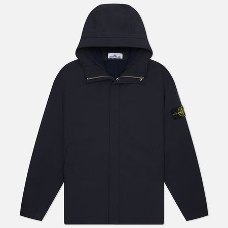 Мужская демисезонная куртка Stone Island Soft Shell-R E.Dye Hooded