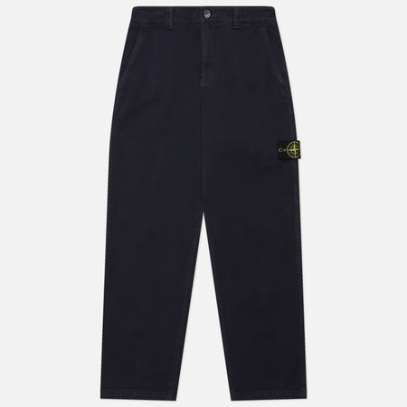 Мужские брюки Stone Island Organic Panama Cotton Old Effect