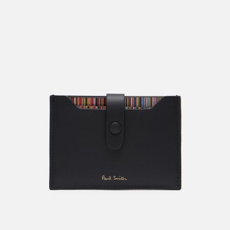 Держатель для карт Paul Smith Signature Stripe Leather Pull Out