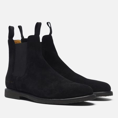 Мужские ботинки Common Projects Chelsea Classic Waxed Suede