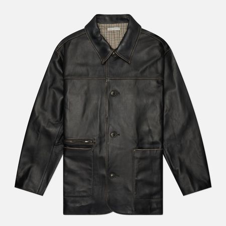 Мужская демисезонная куртка uniform experiment Leather Car Coat