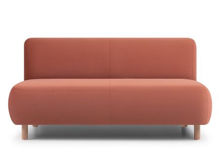 Кушетка divanru Пайпел Велюр Терракотовый 52990₽