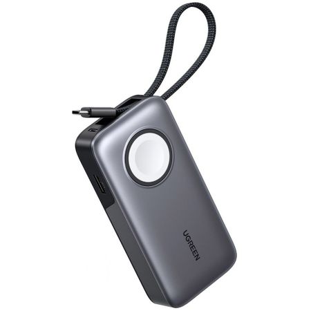 Внешний аккумулятор Ugreen PB527 30W 6000 мАч серый