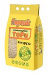 Наполнитель для кошачьего туалета Барсик Tofu Кукуруза комкующийся, 4,54 л