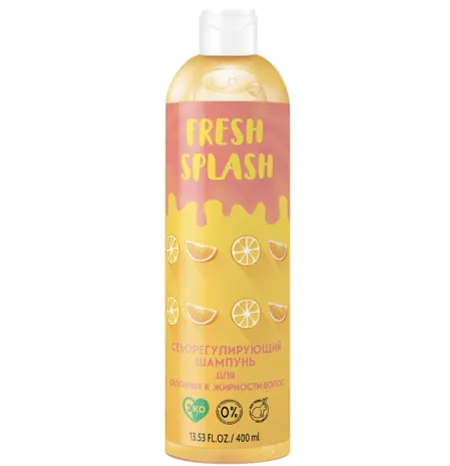 Fresh Splash Шампунь себорегулирующий для склонных к жирности волос, 400 мл