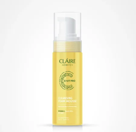 Claire cosmetics C-VIT PRO Пенка-мусс очищающая для умывания, для всех типов кожи 165мл