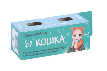Повязка д/волос Etude Organix Кошка