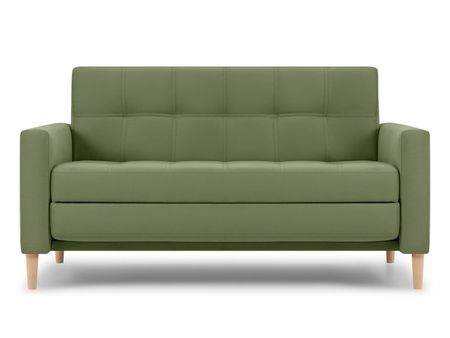 Диван прямой divanru Нумо-Мини 120 Велюр Оливковый 27990₽