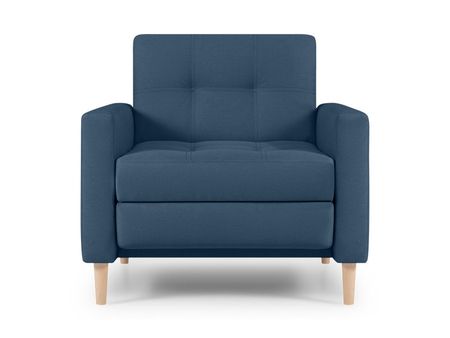 Кресло-кровать divanru Нумо Мини Рогожка Синий 21990₽