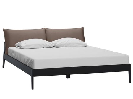 Кровать divanru Эвелен-Серый 180 Велюр Латте 54990₽