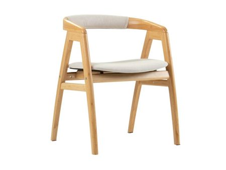 Стул divanru Майлс Рогожка БежевыйНатуральный 17990₽