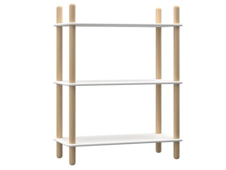 Стеллаж divanru Олав 5 80x102 Белый 9990₽