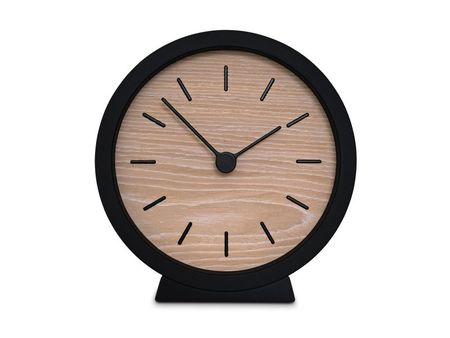 Часы divanru Кико 22 Древесный натуральныйЧерный 3690₽