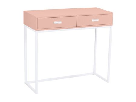 Консоль divanru Кайли 90x35 РозовыйБелый 18690₽