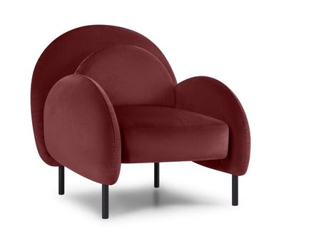 Кресло divanru Кальдера Велюр Бордовый 29990₽